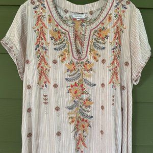 Unique Johnny Was Workshop dress